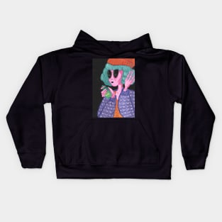 Alien Girl Kids Hoodie